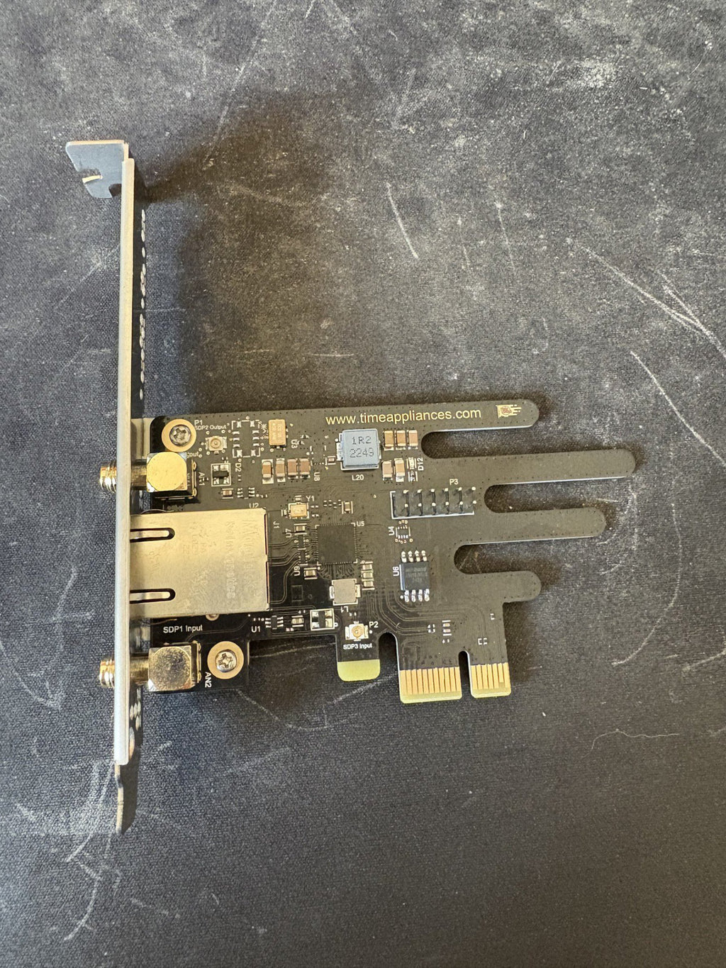 TimeNIC - I226 PCIe NIC with PPS In/Out and TCXO