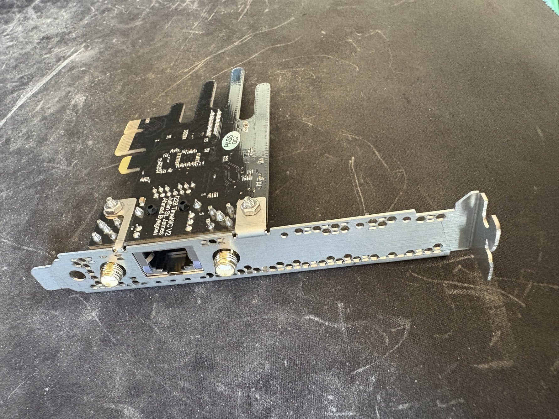 TimeNIC - I226 PCIe NIC with PPS In/Out and TCXO